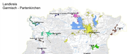 Interaktiven Karte der Kläranlagen im Landkreis Garmisch - Partenkirchen