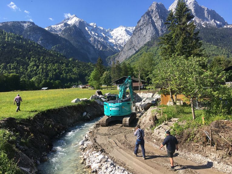 Wiederherstellung der Längsbauwerke