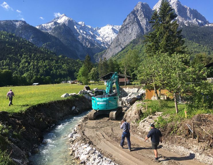Bild Hochwasserschutz am Hammersbach