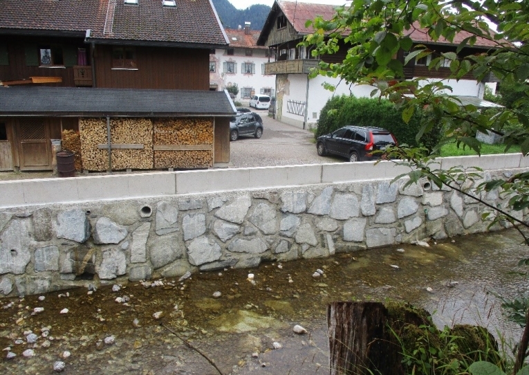 Bild Hochwasserschutz Jachenau