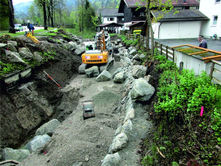 Kankerausbau entlang der Bundesstrasse B2