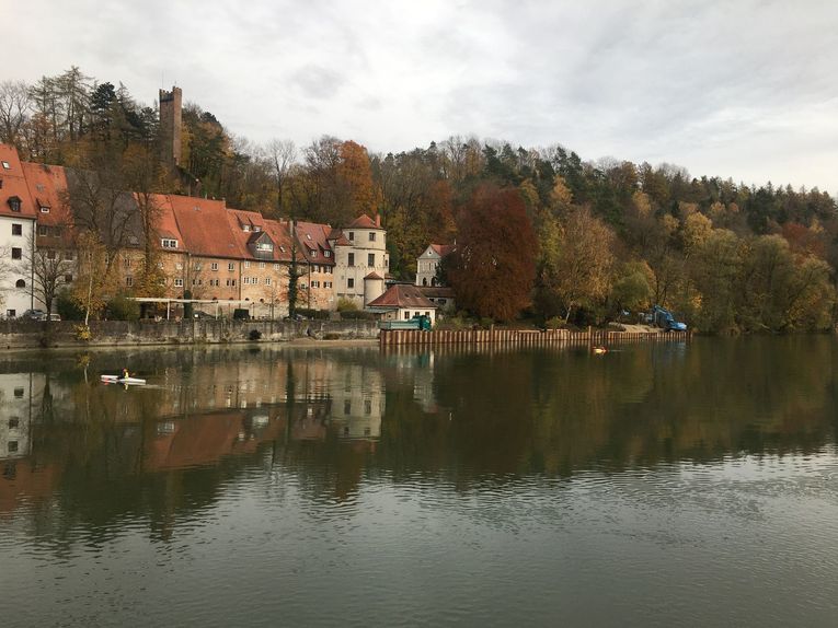 Bild Schüttung Arbeitsplateau / Rammplanum