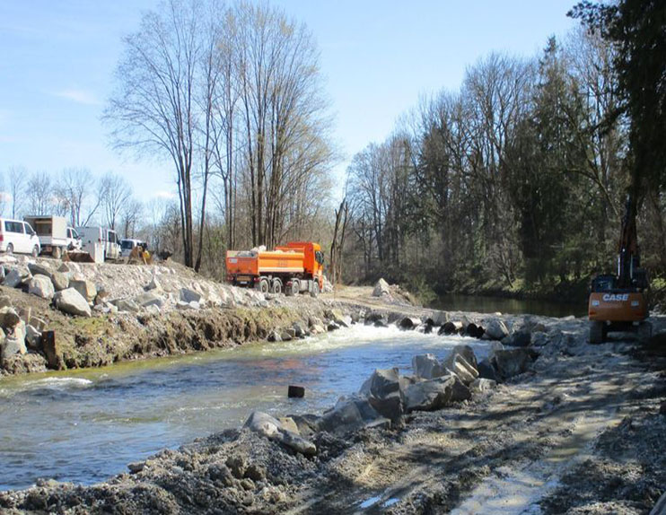 Bild Hochwasserschutz Weilheim Süd