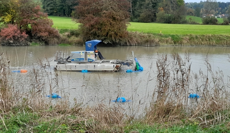 Link führt zur Seite Entschlammung eines Altwasserarms der Loisach bei Bierbichl