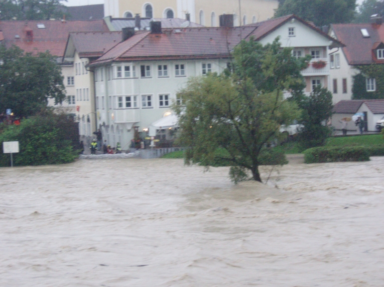 Bad Tölz - Blick über die Isar