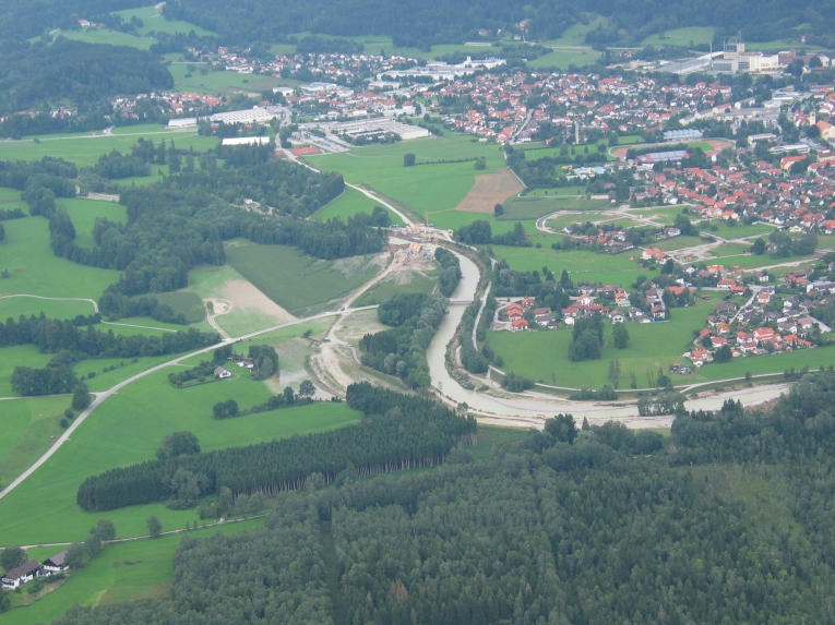 Augusthochwasser 2005 - Ammer bei Peissenberg
