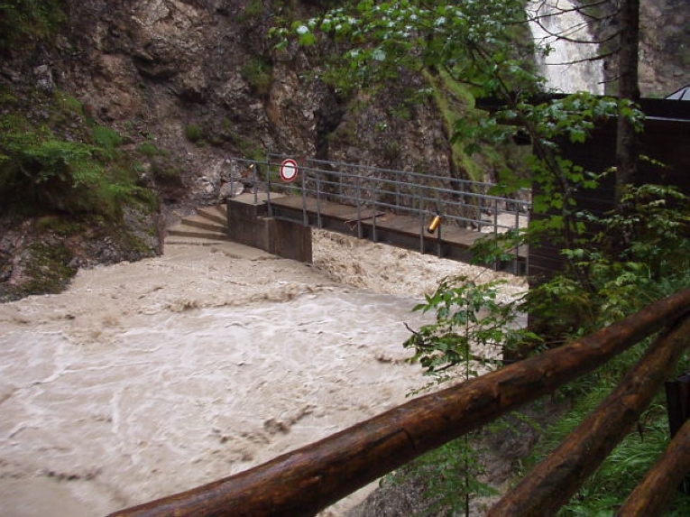 Dürrach - Pegel Dürrach im Zulauf zum Sylvensteinspeicher